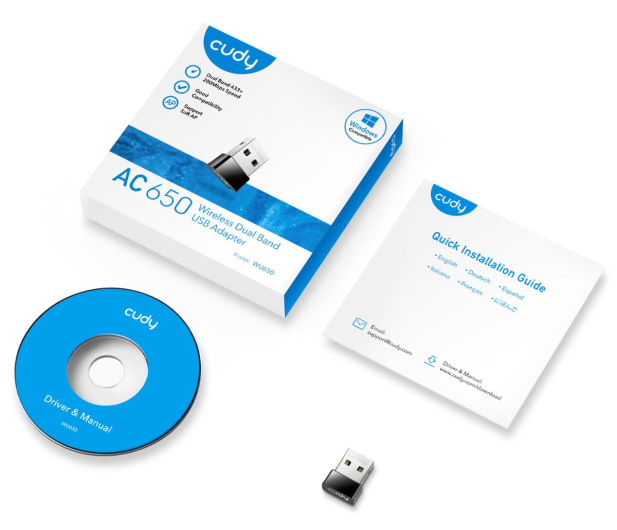 Cudy WU650 (650Mb/s b/g/n/ac) - 1110344 - zdjęcie 4